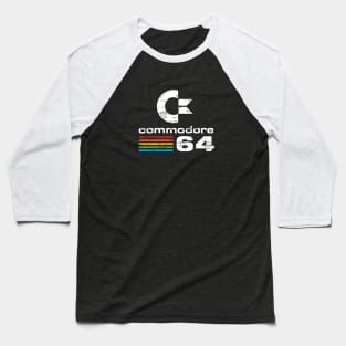 Commodore 64 Retro Logo. Baseball T-Shirt